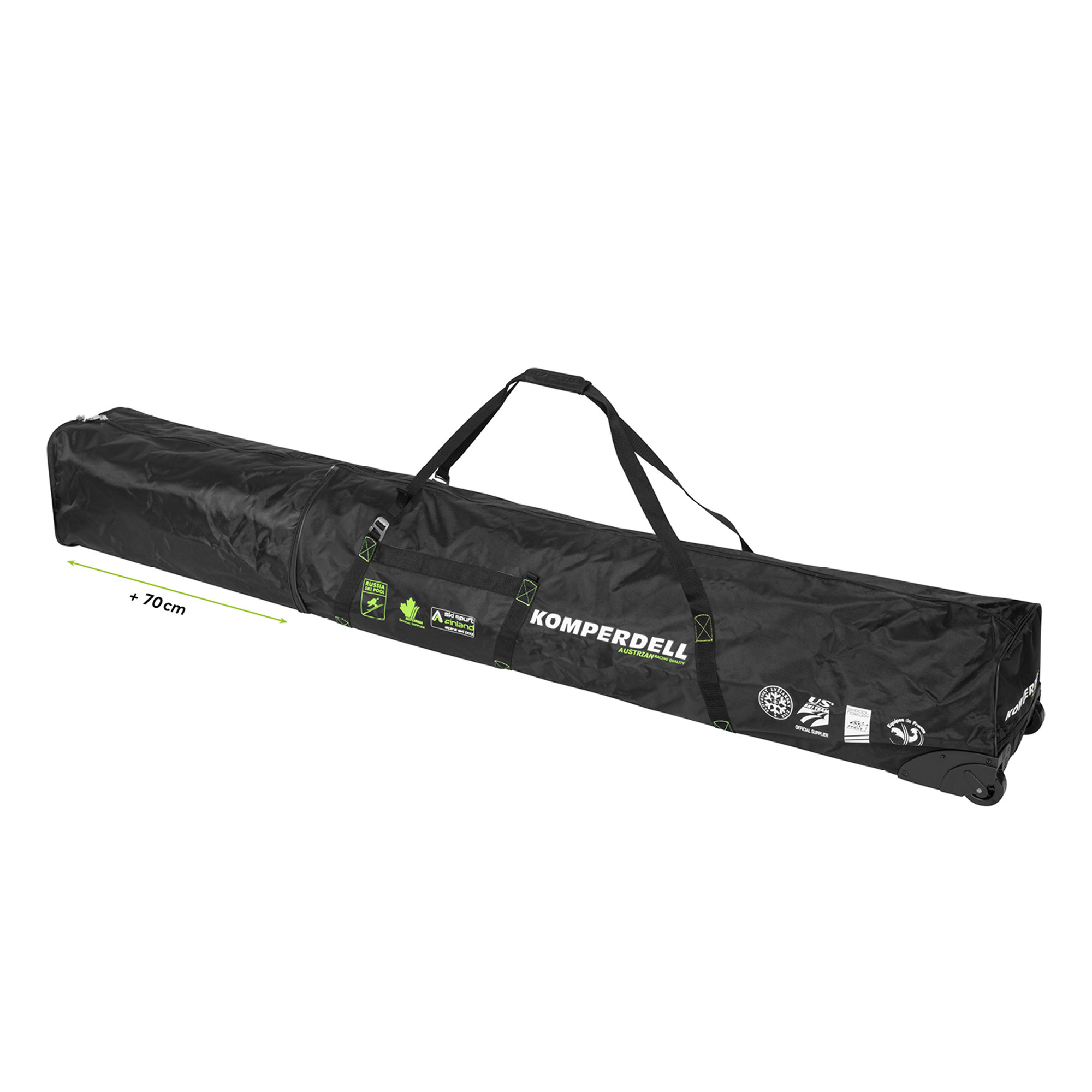 Nationalteam Expandable Pole and Ski Bag with Wheels Nationalteam Expandable Pole and Ski Bag with Wheels